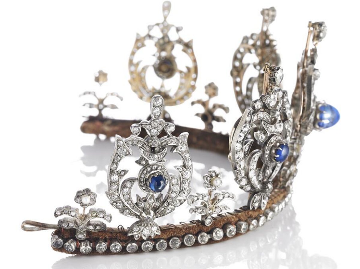 Tiara di zaffiro della Principessa Thyra