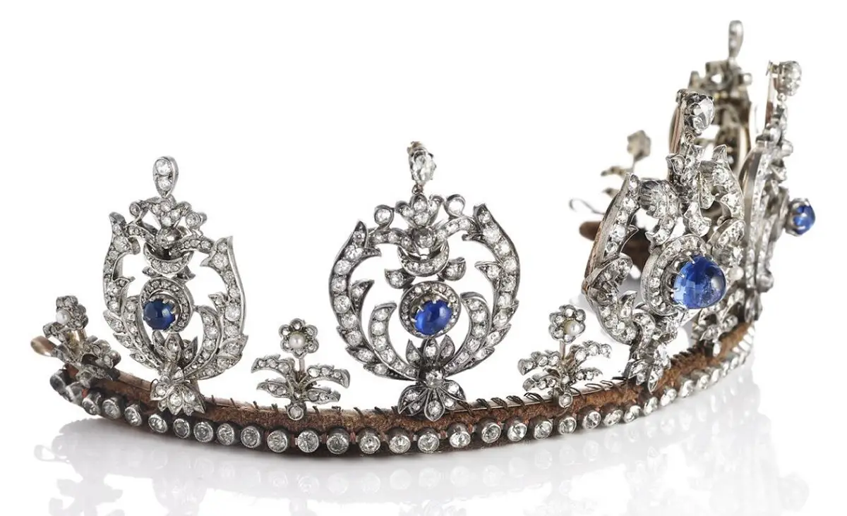 Tiara di zaffiro della Principessa Thyra