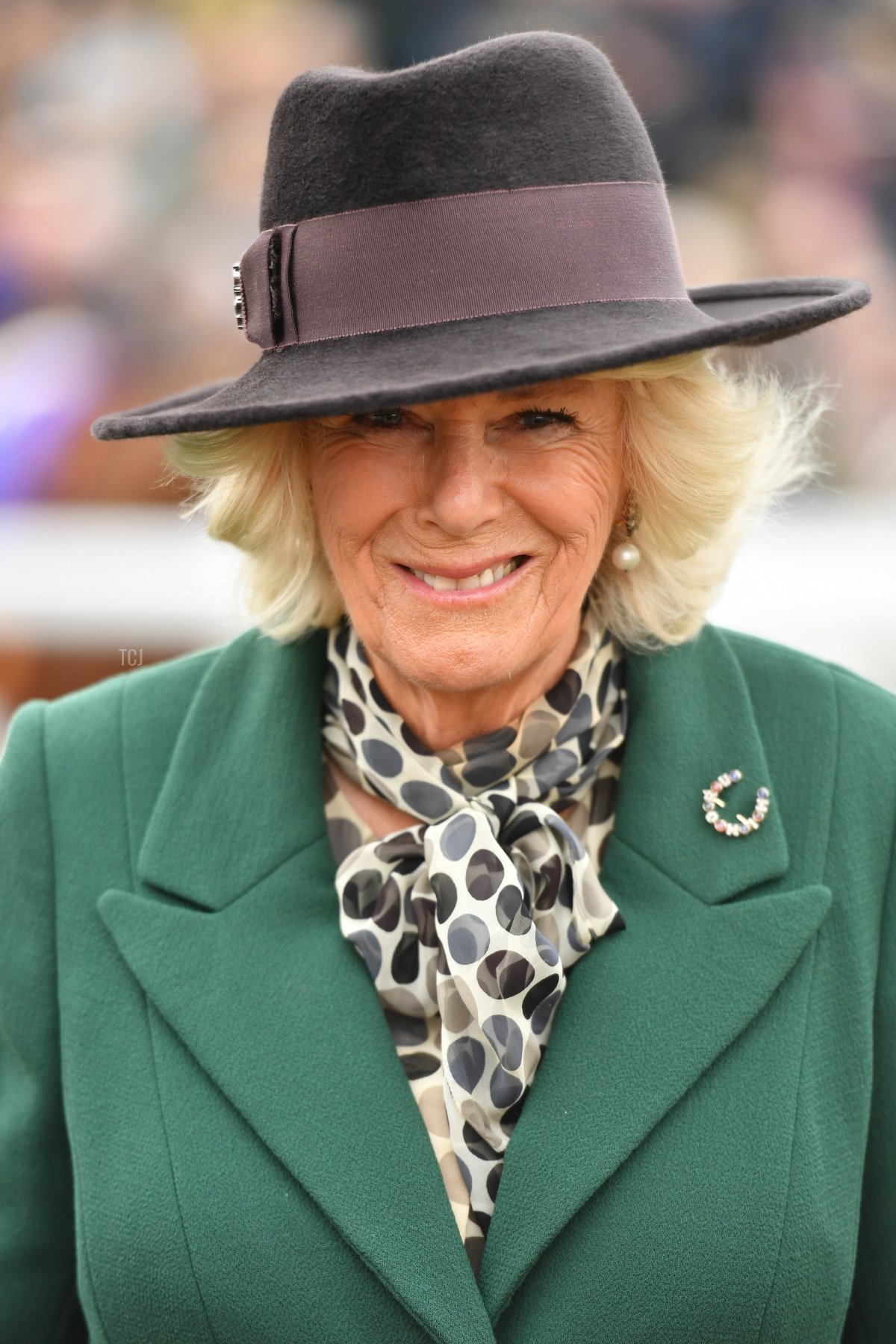 Camilla, duchessa di Cornovaglia partecipa al Ladies Day al Festival di Cheltenham il 11 marzo 2020 al Cheltenham Racecourse, Inghilterra