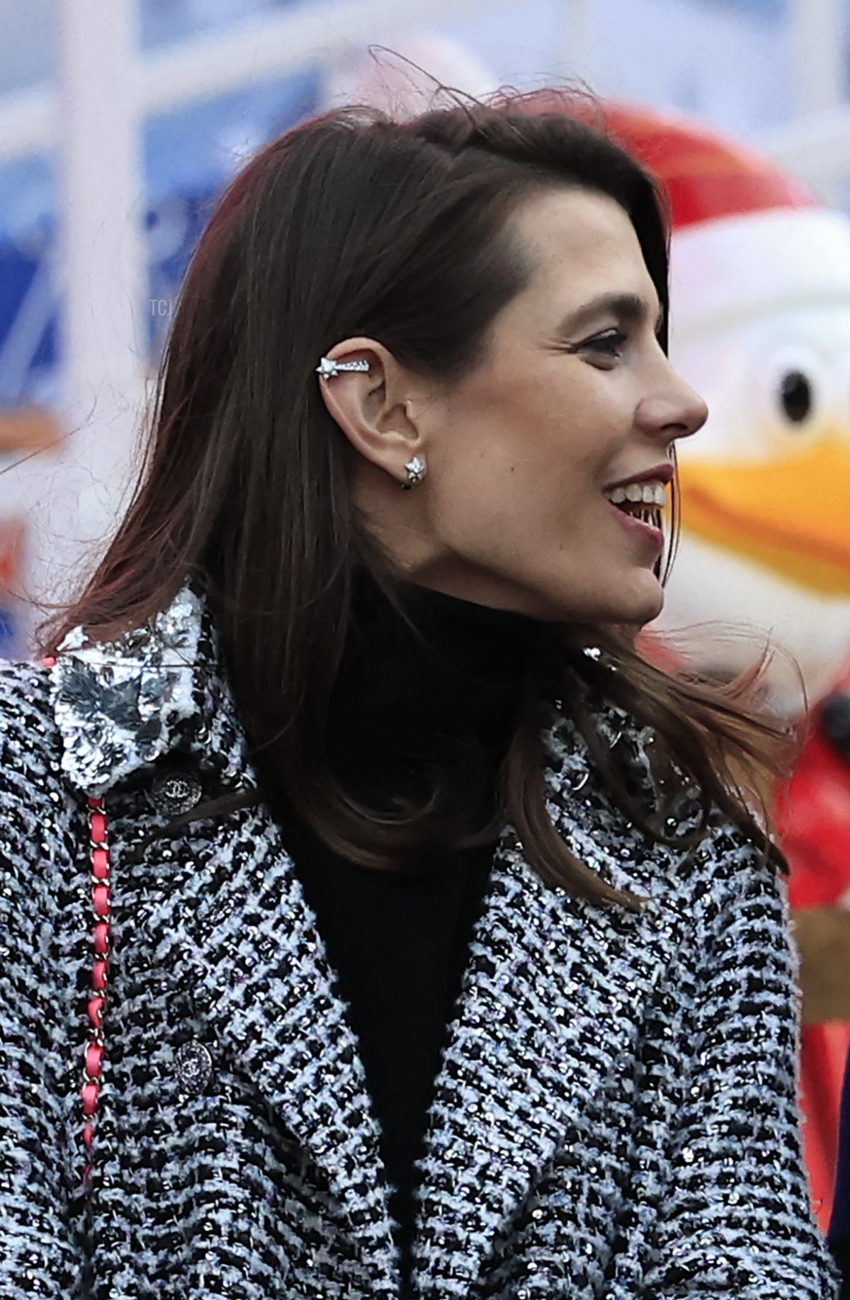 Charlotte Casiraghi inaugura il villaggio di Natale a Monaco, il 2 dicembre 2022