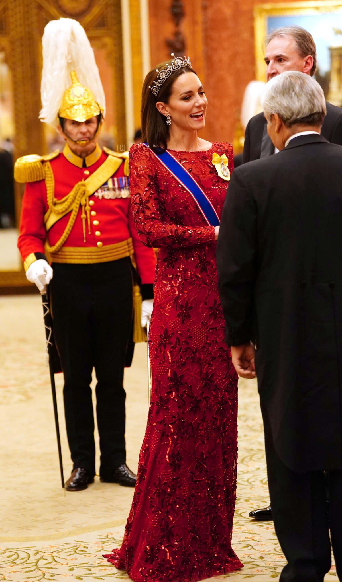 La Principessa di Galles durante una ricezione del Corpo Diplomatico a Buckingham Palace a Londra. Data dell'immagine: Martedì 6 dicembre 2022