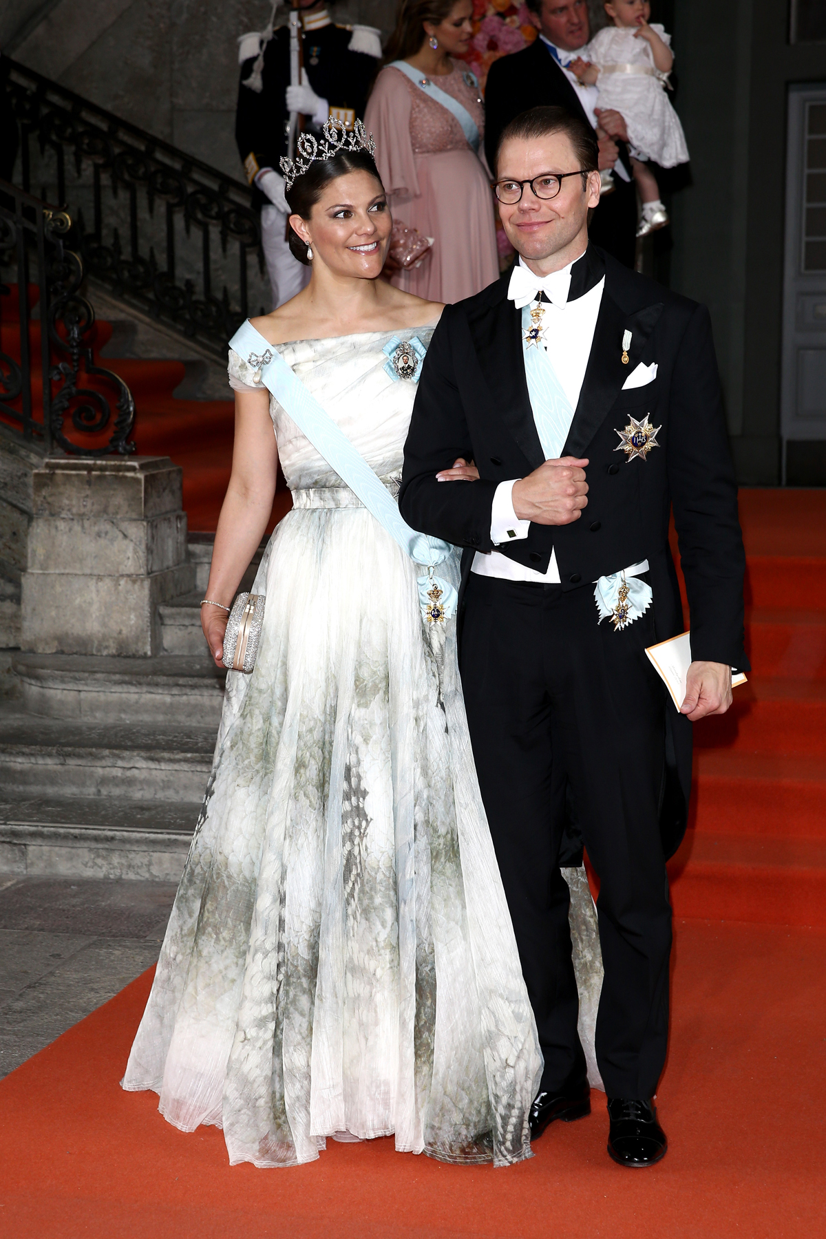 La Principessa Vittoria e il Principe Daniel di Svezia partecipano al matrimonio reale del Principe Carl Philip e della Principessa Sofia a Stoccolma il 13 Giugno 2015 (Andreas Rentz/Getty Images)