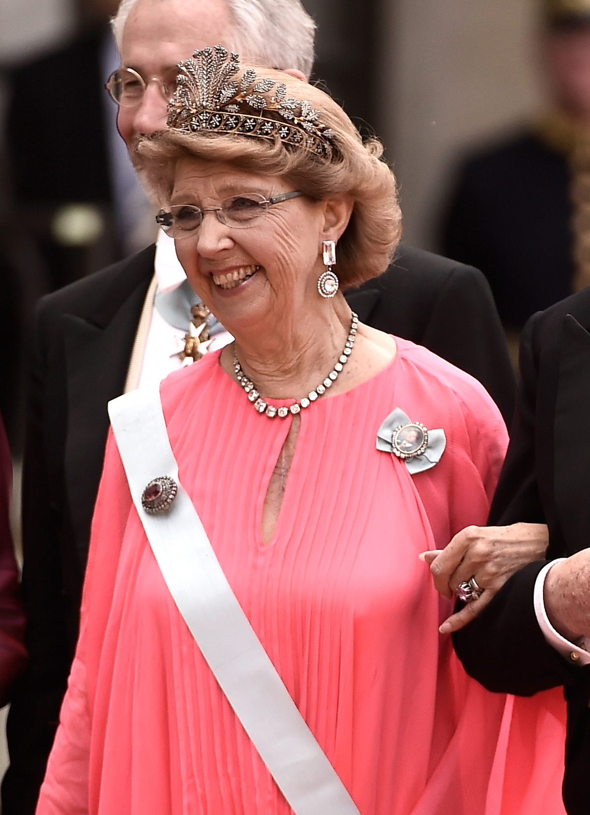 La Principessa Desiree partecipa al matrimonio reale del Principe Carl Philip e della Principessa Sofia a Stoccolma il 13 Giugno 2015 (Ian Gavan/Getty Images)