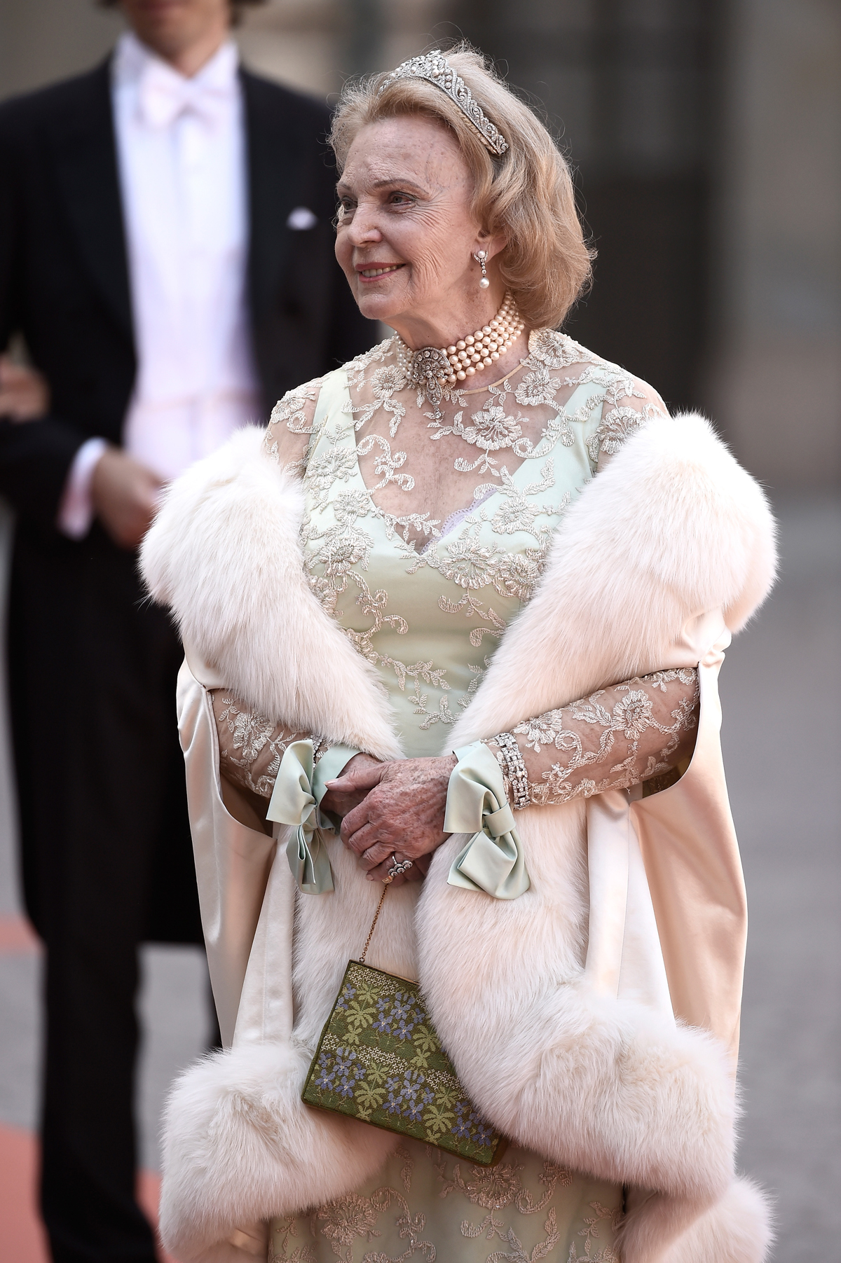 La Contessa Marianne Bernadotte di Wisborg partecipa al matrimonio reale del Principe Carl Philip e della Principessa Sofia a Stoccolma il 13 Giugno 2015 (Ian Gavan/Getty Images)