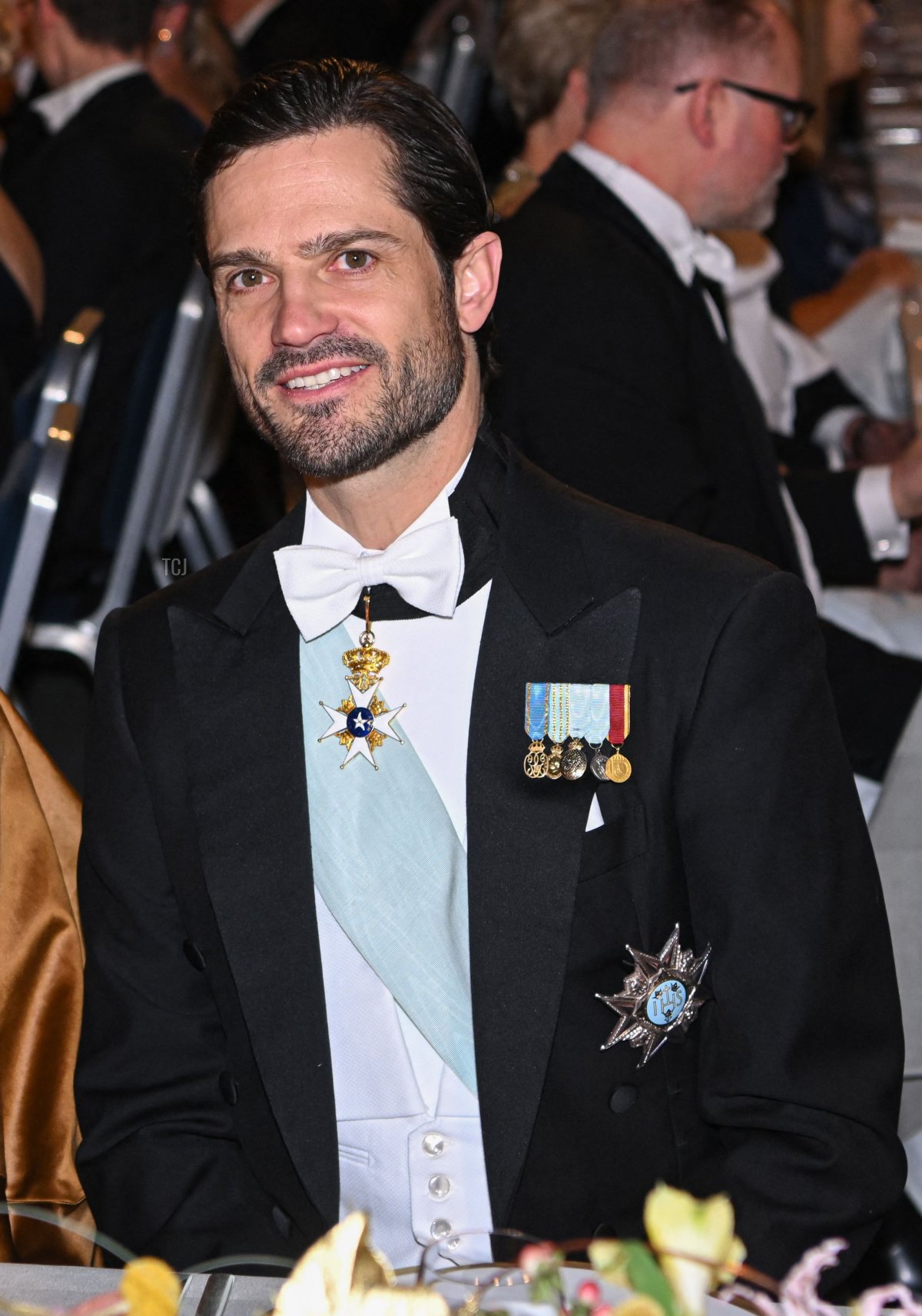 Il Principe Carl Philip di Svezia partecipa a un banchetto reale per onorare i premiati del Premio Nobel 2022, a seguito della cerimonia di assegnazione il 10 dicembre 2022 a Stoccolma