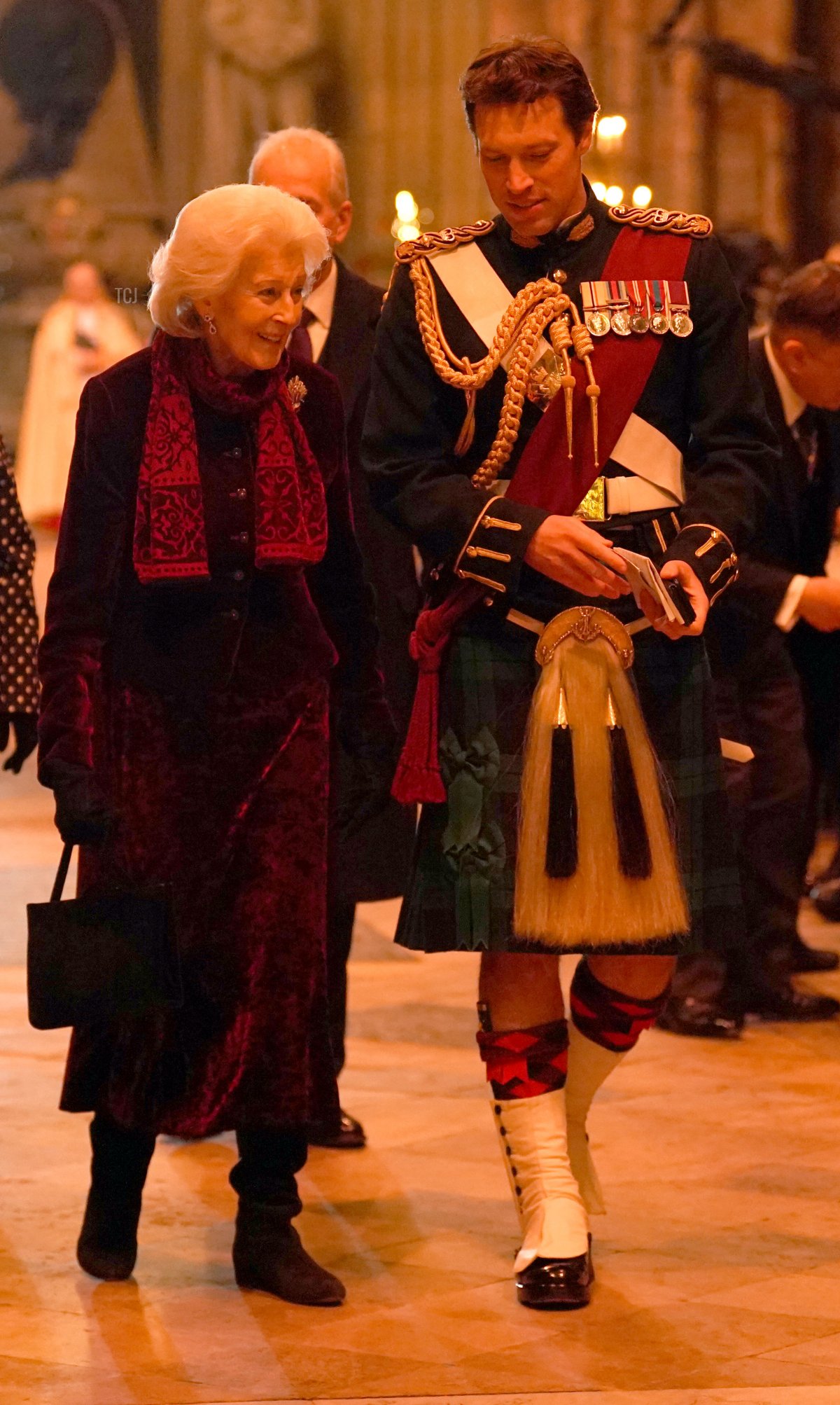 Princess Alexandra attends the 'Together at Christmas' Carol Service at Westminster Abbey on December 15, 2022 in London, England