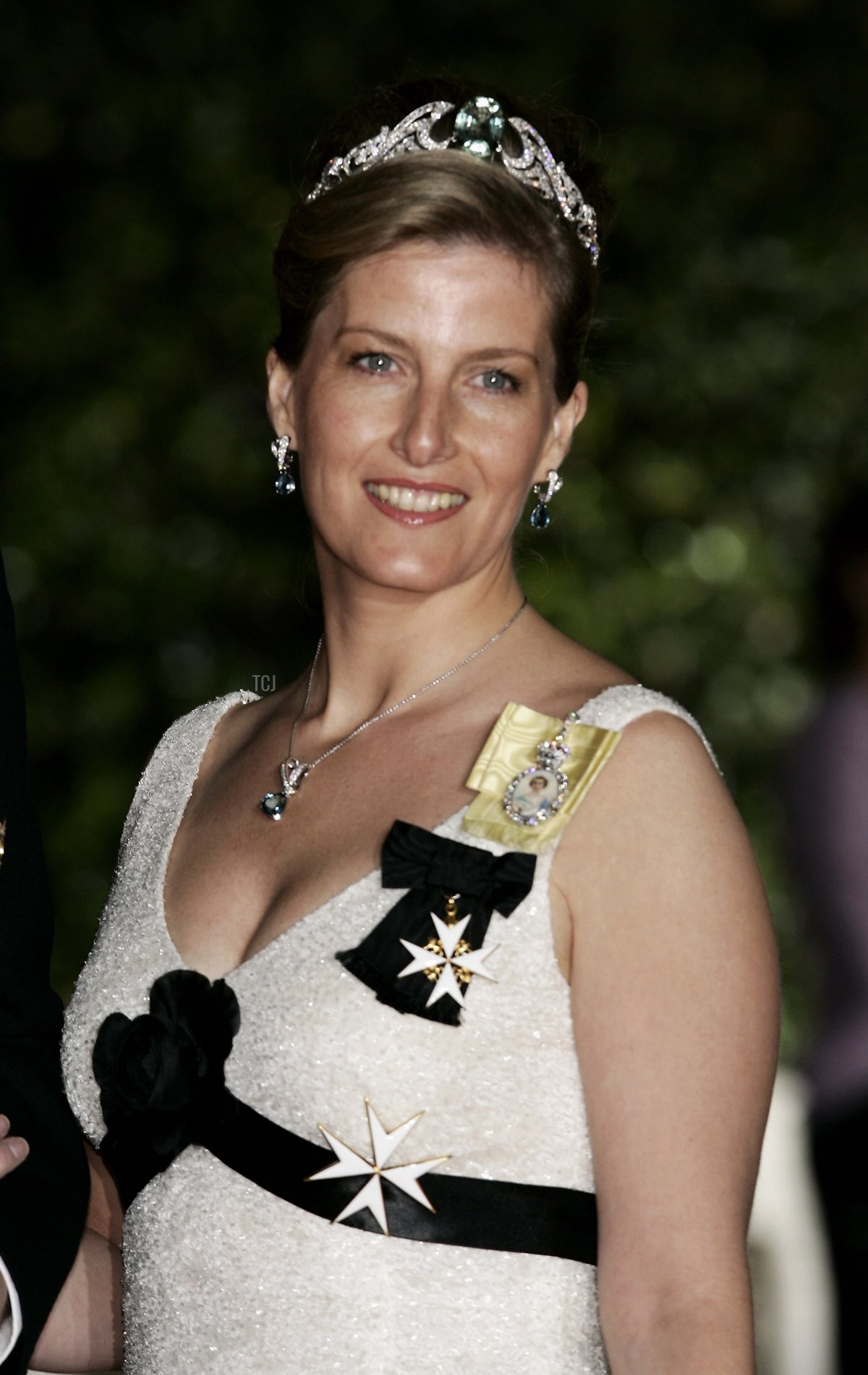 Sophie Rhys-Jones, Contessa di Wessex, al Gala Notturno dell'Opera Garnier, parte delle celebrazioni del Giorno Nazionale di Monaco che quest'anno coincidono con le celebrazioni di Intronizzazione del Principe Alberto II, all'Opera Garnier il 19 novembre 2005 a Monte Carlo, Monaco (Pascal Le Segretain/Getty Images)