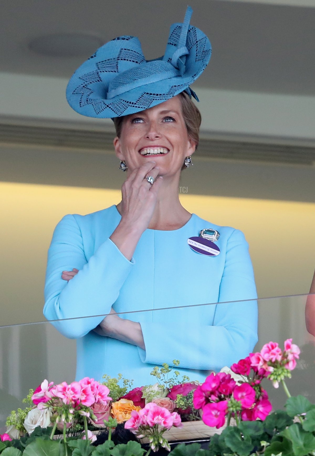 Sophie, Contessa di Wessex, partecipa al secondo giorno del Royal Ascot al circuito delle corse di Ascot il 15 giugno 2016 in Ascot, Inghilterra (Chris Jackson/Getty Images)