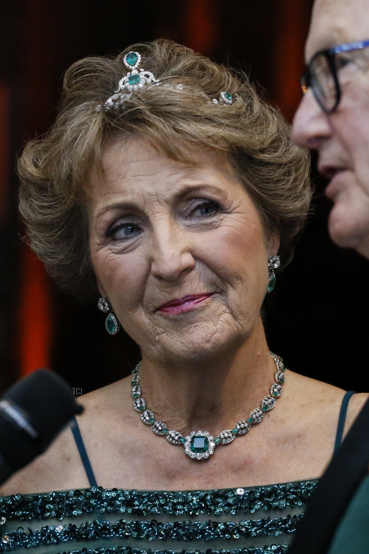 La Principessa Margriet dei Paesi Bassi partecipa al 35° Peter Stuyvesant Ball il 18 novembre 2016 a New York (KENA BETANCUR/AFP via Getty Images)