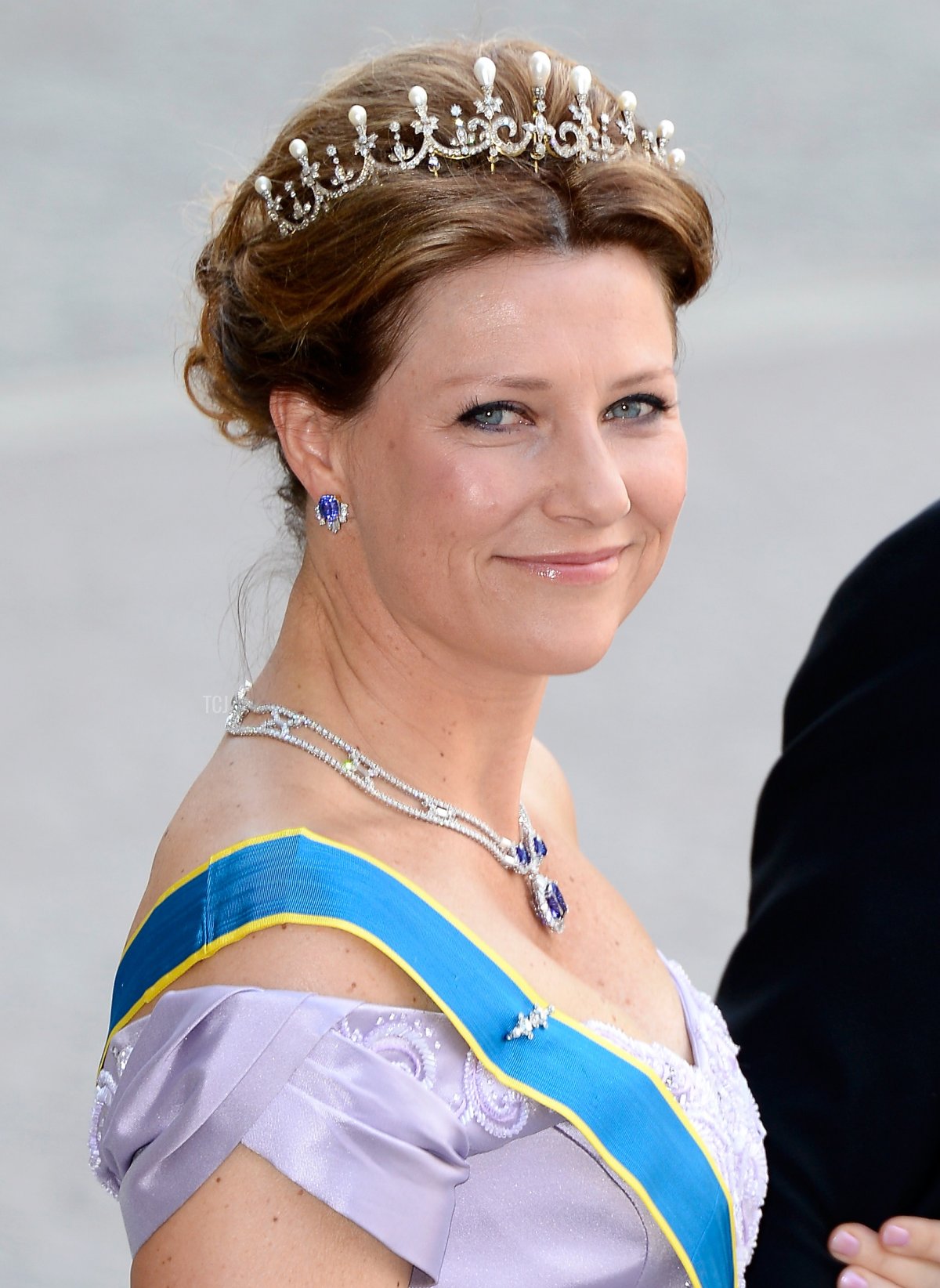 La Principessa Martha Louise di Norvegia partecipa al matrimonio tra la Principessa Madeleine di Svezia e Christopher O'Neill, ospitato dal Re Carl Gustaf XIV e dalla Regina Silvia al Palazzo Reale l'8 giugno 2013 a Stoccolma, Svezia (Pascal Le Segretain/Getty Images)