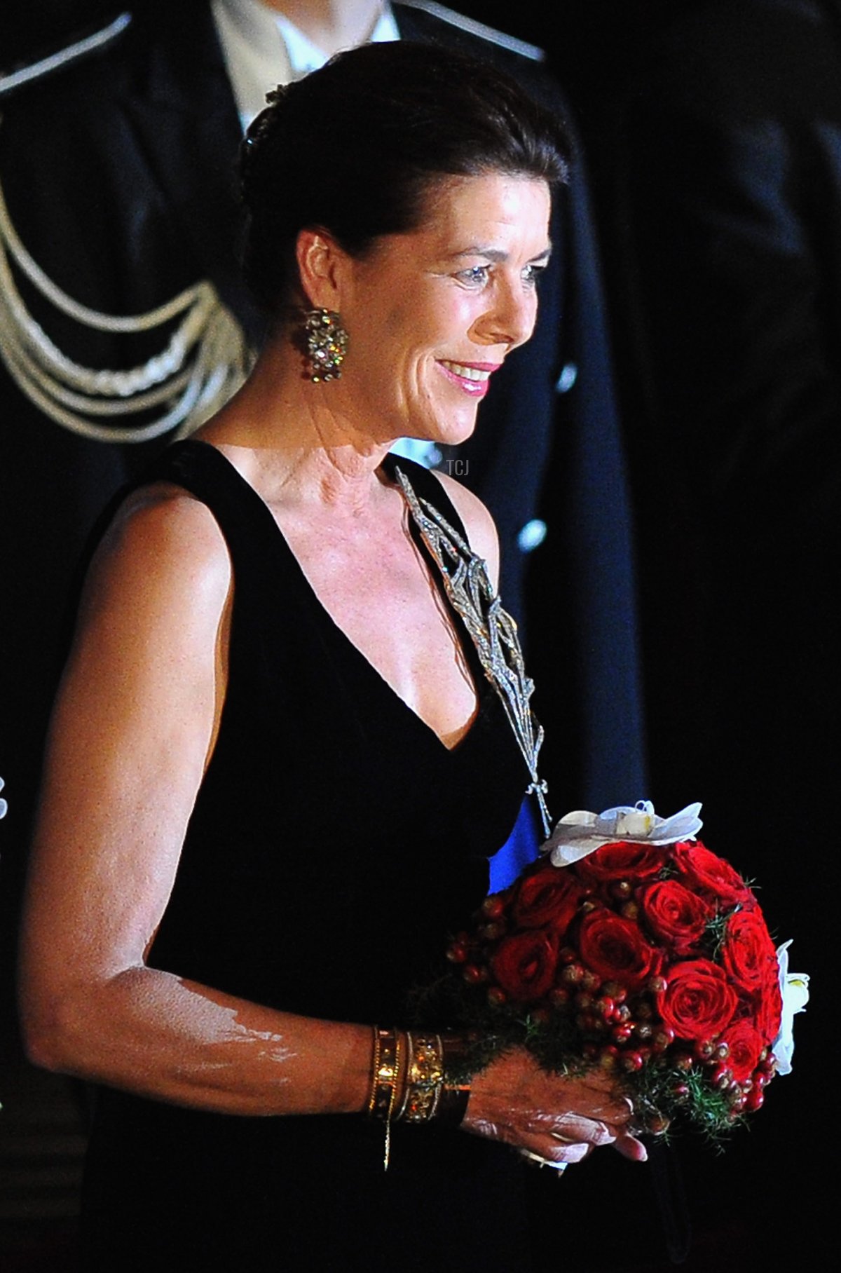 La principessa Caroline di Hannover partecipa al concerto di gala per la Festa Nazionale di Monaco al Grimaldi Forum il 19 novembre 2010 a Monaco (Pascal Le Segretain/Getty Images)