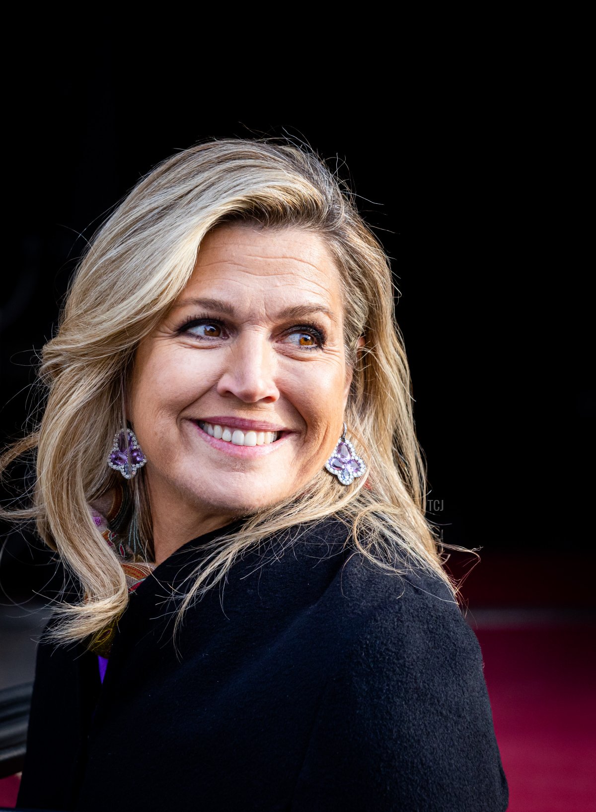 La regina Maxima dei Paesi Bassi partecipa alla ricezione di Capodanno per il Corpo Diplomatico il 18 gennaio 2023 ad Amsterdam, Paesi Bassi (Patrick van Katwijk/Getty Images)