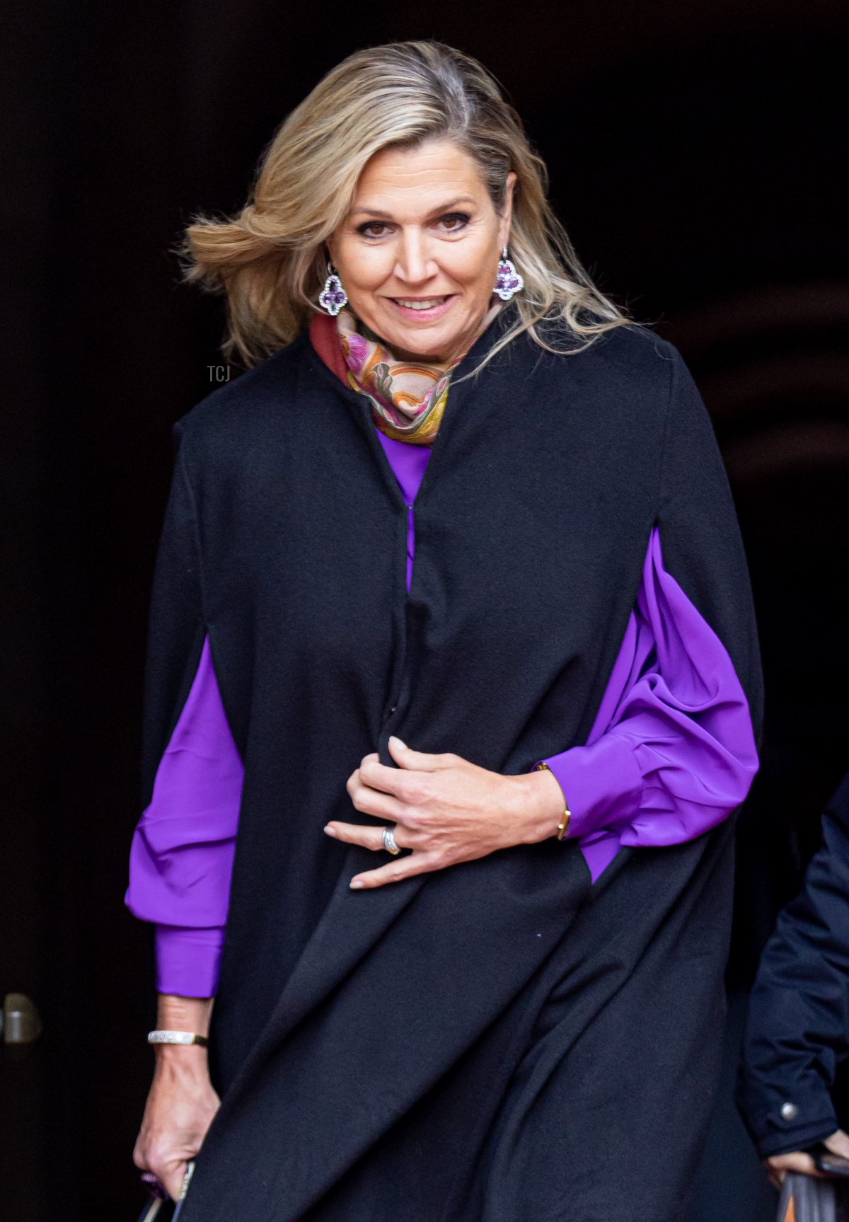 La regina Maxima dei Paesi Bassi partecipa alla ricezione di Capodanno per il Corpo Diplomatico il 18 gennaio 2023 ad Amsterdam, Paesi Bassi (Patrick van Katwijk/Getty Images)