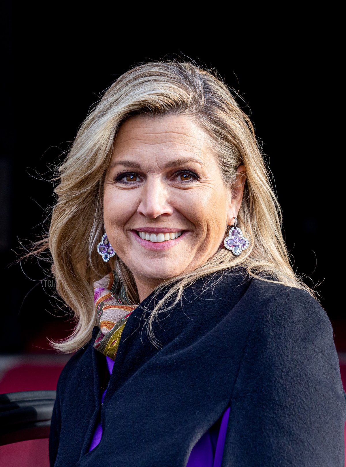 La regina Maxima dei Paesi Bassi partecipa alla ricezione di Capodanno per il Corpo Diplomatico il 18 gennaio 2023 ad Amsterdam, Paesi Bassi (Patrick van Katwijk/Getty Images)