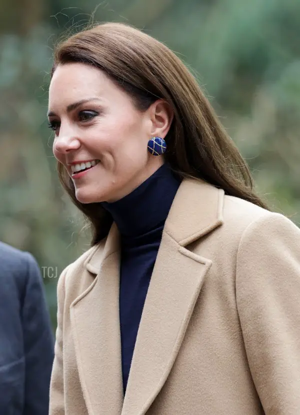 La Principessa del Galles visita l'Oxford House Nursing Home a Slough, Inghilterra, il 21 febbraio 2023 (Chris Jackson/Getty Images)