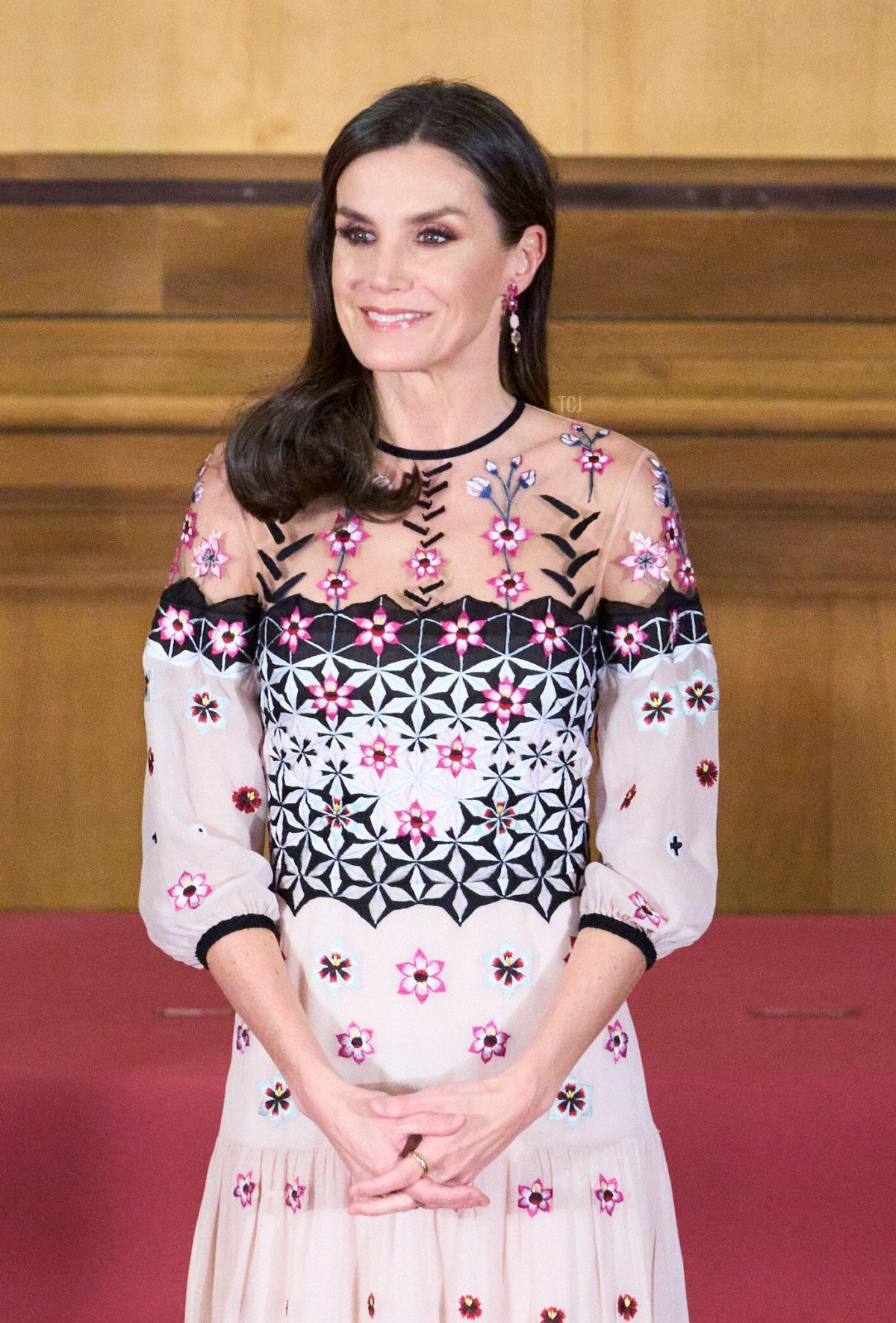 La regina Letizia di Spagna partecipa ai Premi Nazionali della Cultura il 20 febbraio 2023 a Saragozza, Spagna (Jack Abuin/ZUMA Press Wire/Alamy)