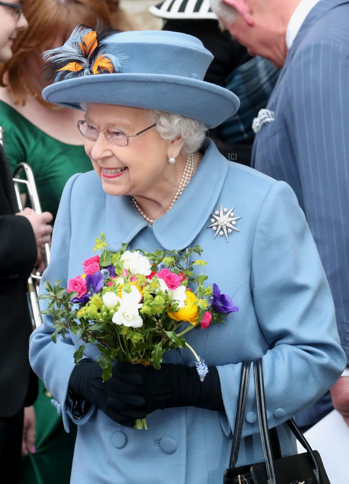 Regina Elisabetta II esce dal Servizio del Commonwealth del 2020 presso l'Abbazia di Westminster il 9 marzo 2020 a Londra, Inghilterra (Chris Jackson/Getty Images)