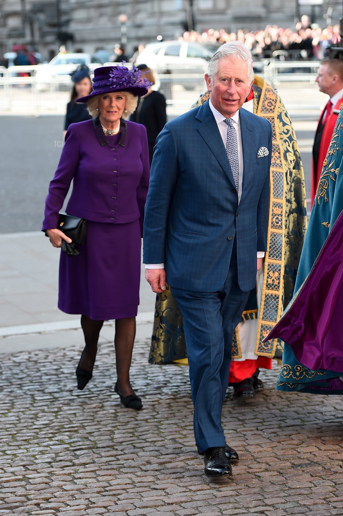 Il Principe di Galles e la Duchessa di Cornovaglia partecipano al servizio annuale della Giornata del Commonwealth all'Abbazia di Westminster il 13 marzo 2017 a Londra, Inghilterra (Eamonn M. McCormack/Getty Images)