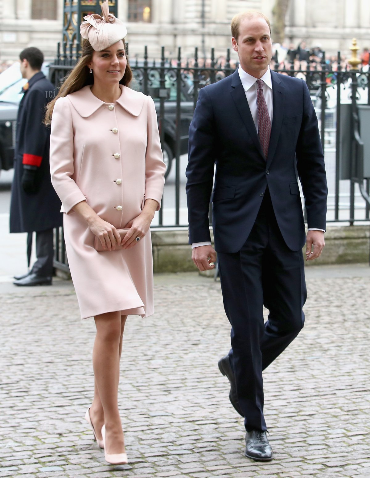 Il Duca e la Duchessa di Cambridge partecipano al Commonwealth Day Service all'Abbazia di Westminster il 9 marzo 2015 a Londra, Inghilterra (Chris Jackson/Getty Images)