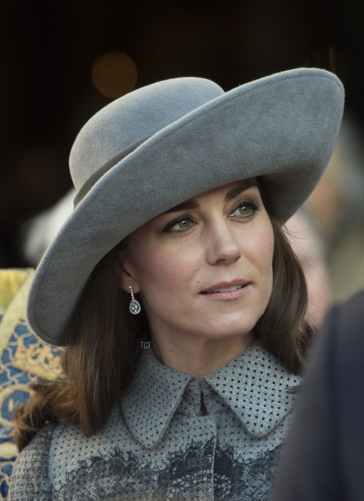 La Duchessa di Cambridge lascia il servizio annuale del Commonwealth Day il 14 marzo 2016 nell'Abbazia di Westminster, Londra (Geoff Pugh - WPA Pool/Getty Images)