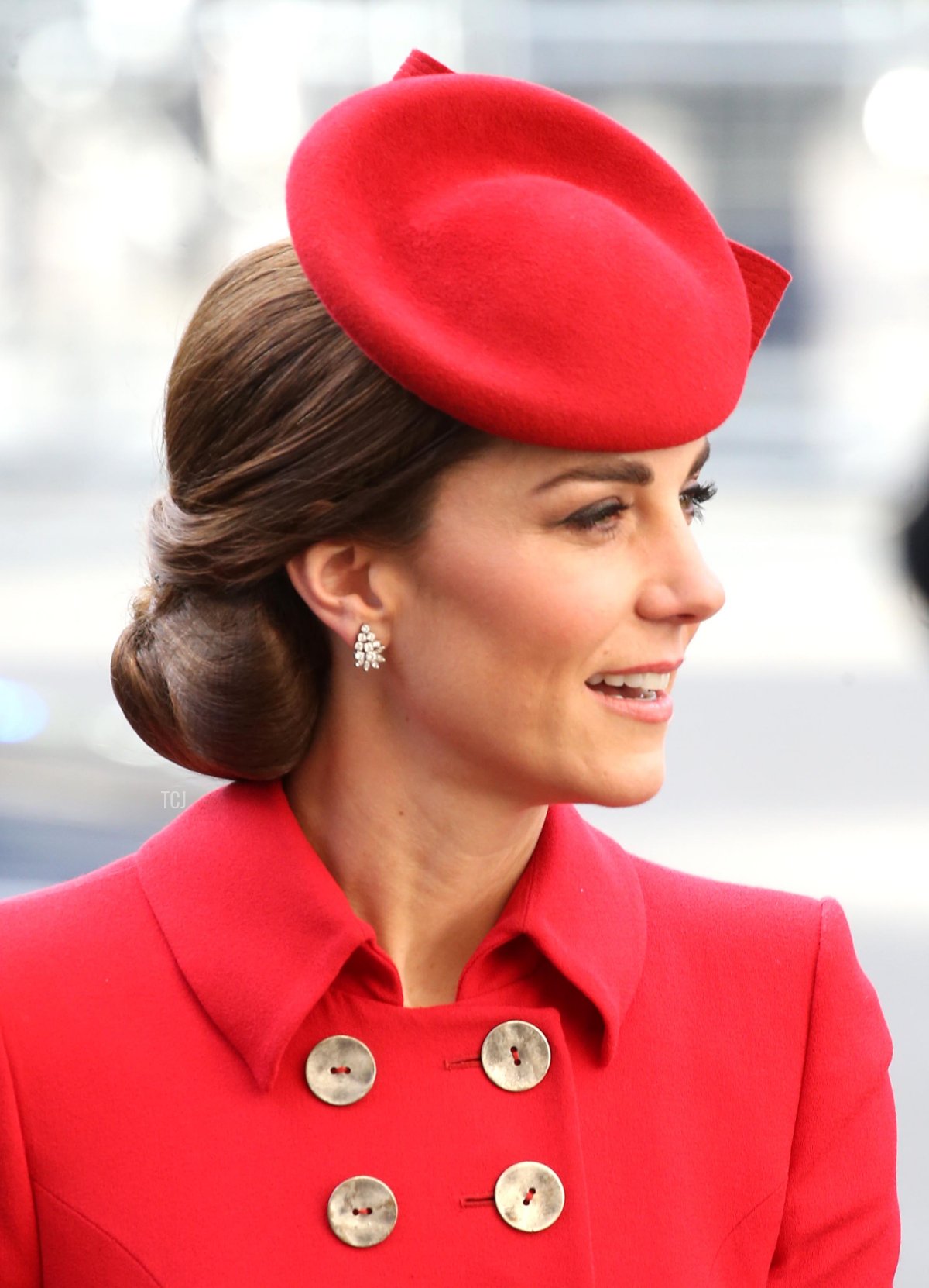 La Duchessa di Cambridge partecipa al servizio del Commonwealth Day all'Abbazia di Westminster l'11 marzo 2019 a Londra, Inghilterra (Chris Jackson/Getty Images)