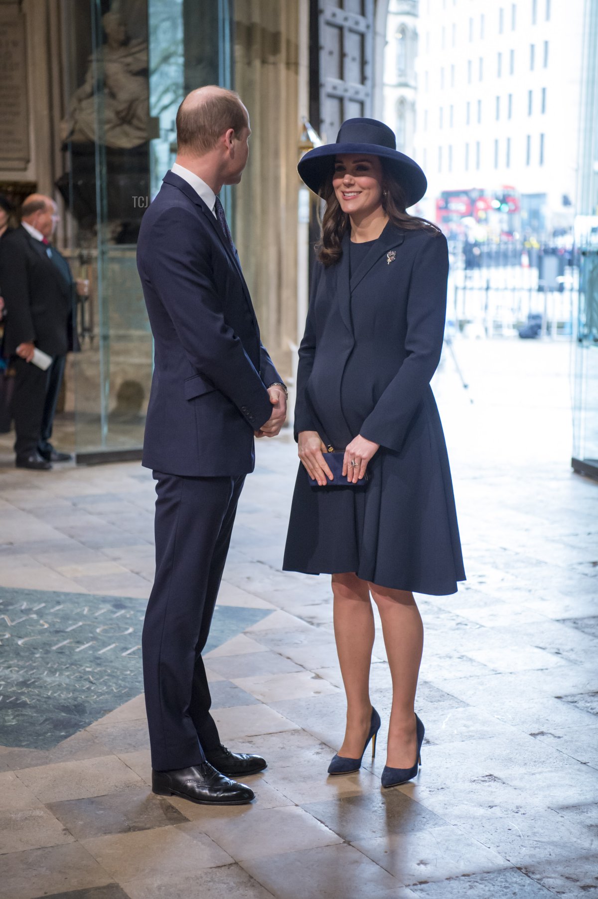 Il Duca e la Duchessa di Cambridge partecipano al servizio del Commonwealth Day all'Abbazia di Westminster il 12 marzo 2018 a Londra, Inghilterra (Paul Grover - Pool/Getty Images)