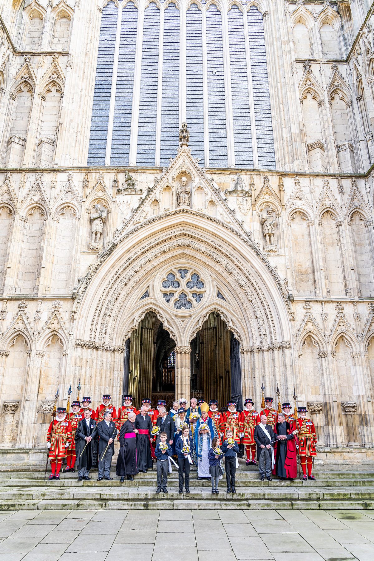 Il re Carlo III e la regina Camilla partecipano al servizio di Royal Maundy presso la York Minster il 6 aprile 2023 (Charlotte Graham - WPA Pool/Getty Images)