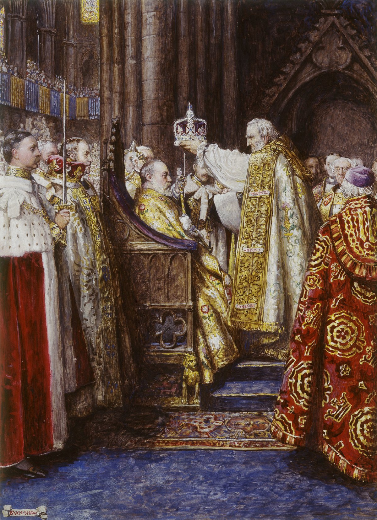 Il coronamento del Re Edoardo VII, 1902 (Collezione Reale)