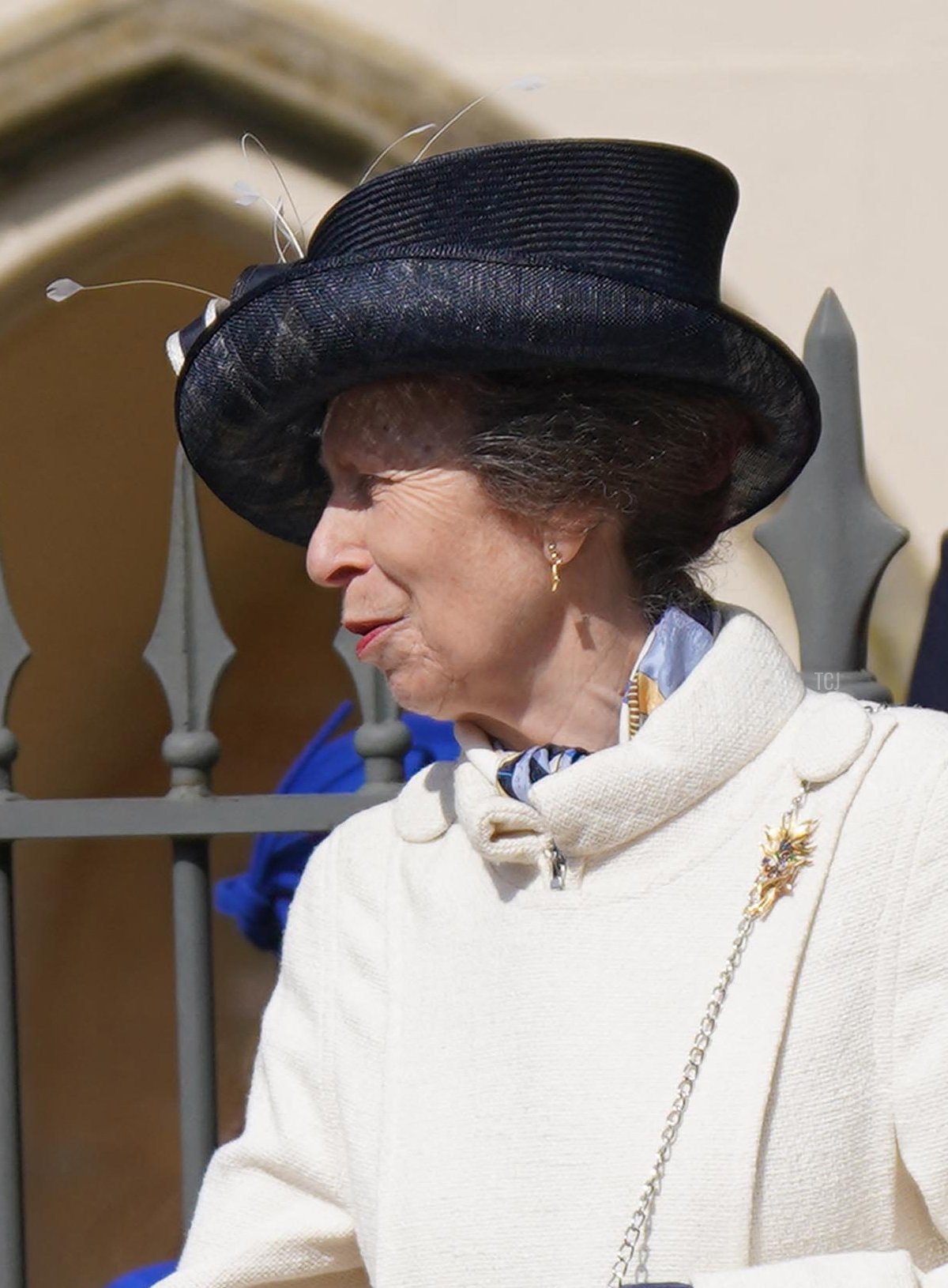 La Principessa Reale partecipa al Servizio Pasquale di Mattutino al Castello di Windsor il 9 aprile 2023 a Windsor, Inghilterra (Yui Mok - WPA Pool/Getty Images)