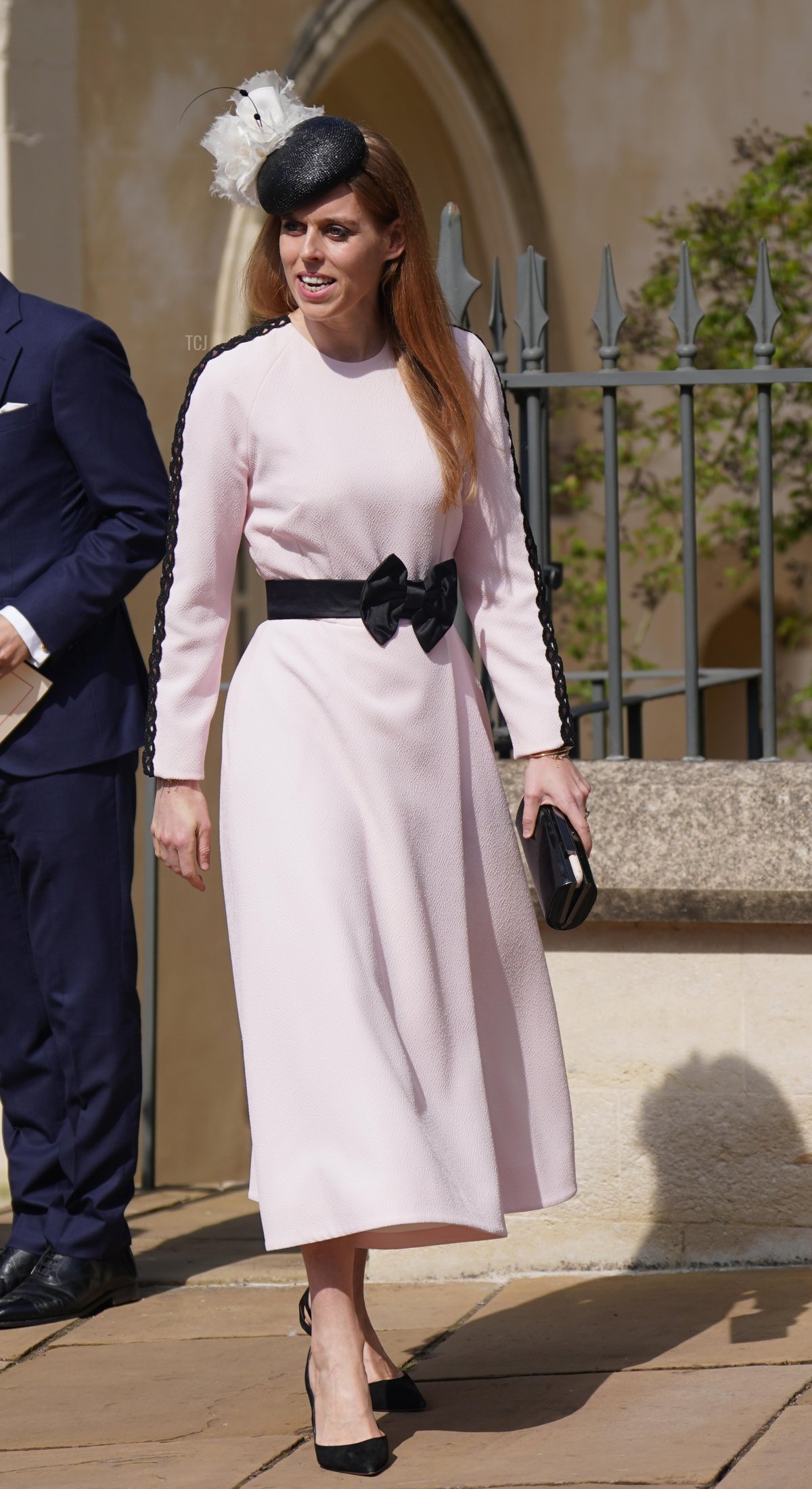 La Principessa Beatrice partecipa al Servizio Pasquale di Mattutino al Castello di Windsor il 9 aprile 2023 a Windsor, Inghilterra (Yui Mok - WPA Pool/Getty Images)