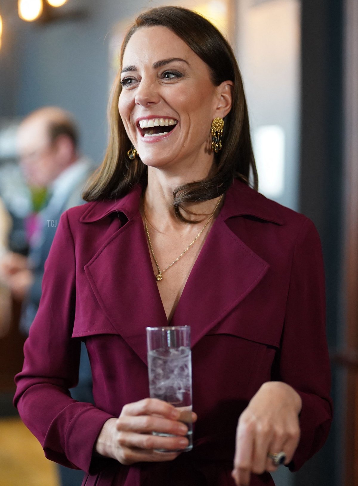 La Principessa di Galles incontra futuri leader e imprenditori locali del settore delle industrie creative di Birmingham durante un evento presso The Rectory il 20 aprile 2023 in Inghilterra (Jacob King - WPA Pool/Getty Images)