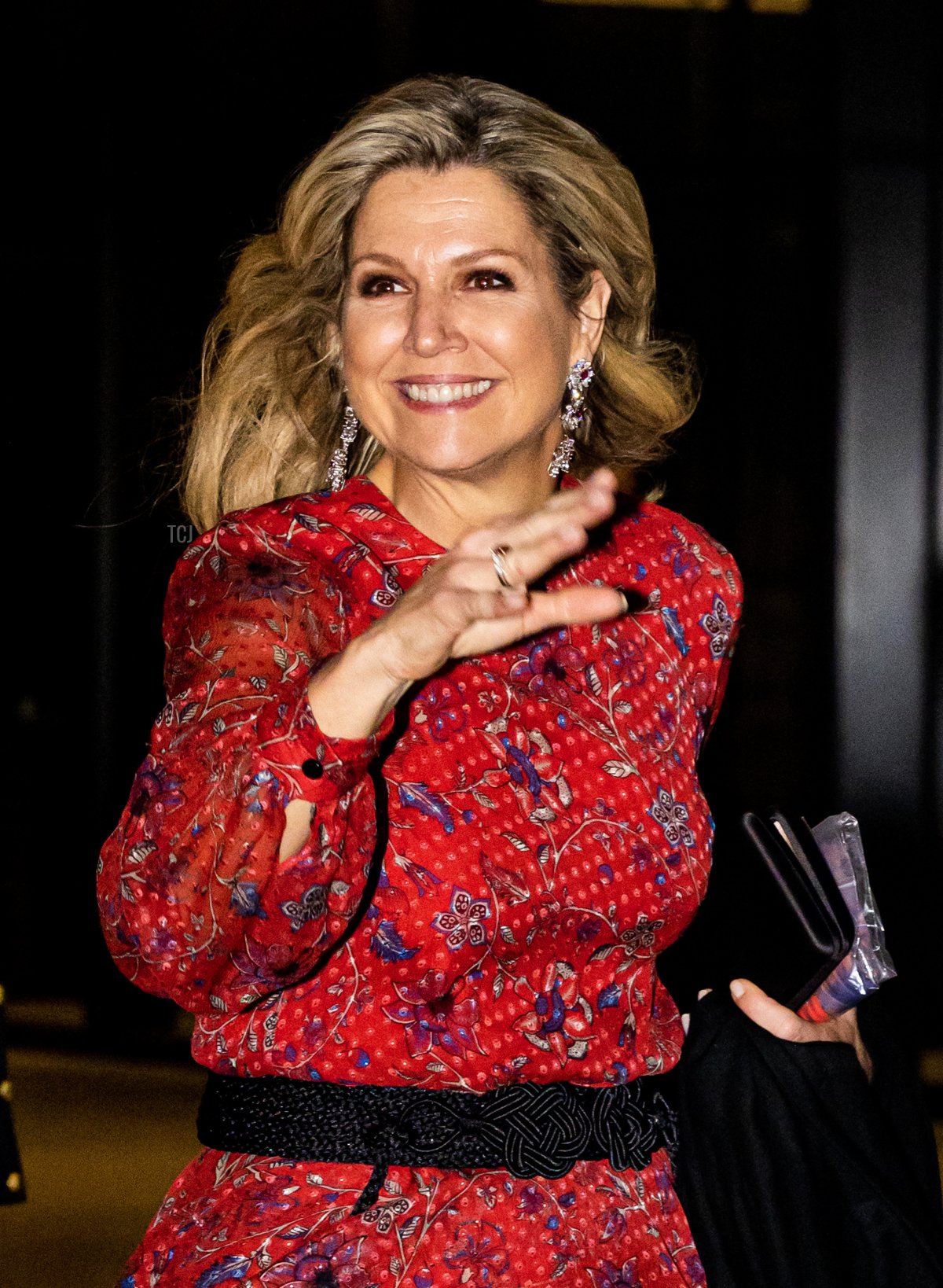 Regina Maxima dei Paesi Bassi partecipa al concerto del Giorno del Re il 19 aprile 2023 a Rotterdam, Paesi Bassi (Patrick van Katwijk/Getty Images)