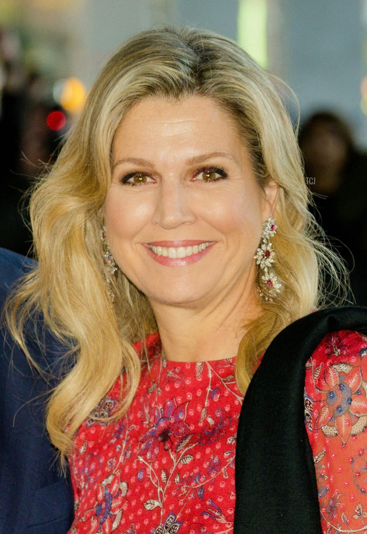 Regina Maxima dei Paesi Bassi partecipa al concerto del Giorno del Re il 19 aprile 2023 a Rotterdam, Paesi Bassi (MARCO DE SWART/ANP/AFP via Getty Images)