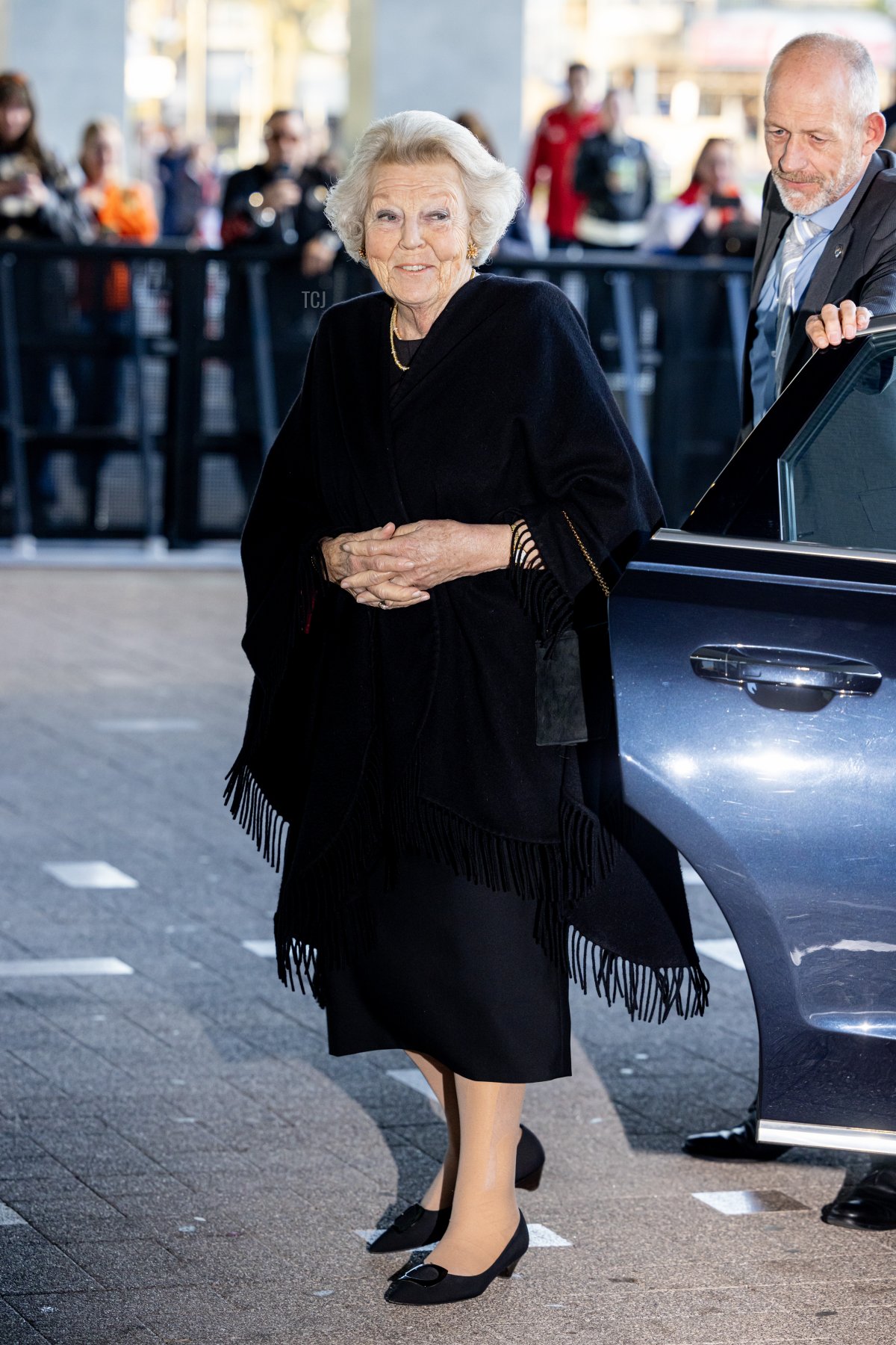 Principessa Beatrix dei Paesi Bassi partecipa al concerto del Giorno del Re il 19 aprile 2023 a Rotterdam, Paesi Bassi (Patrick van Katwijk/Getty Images)