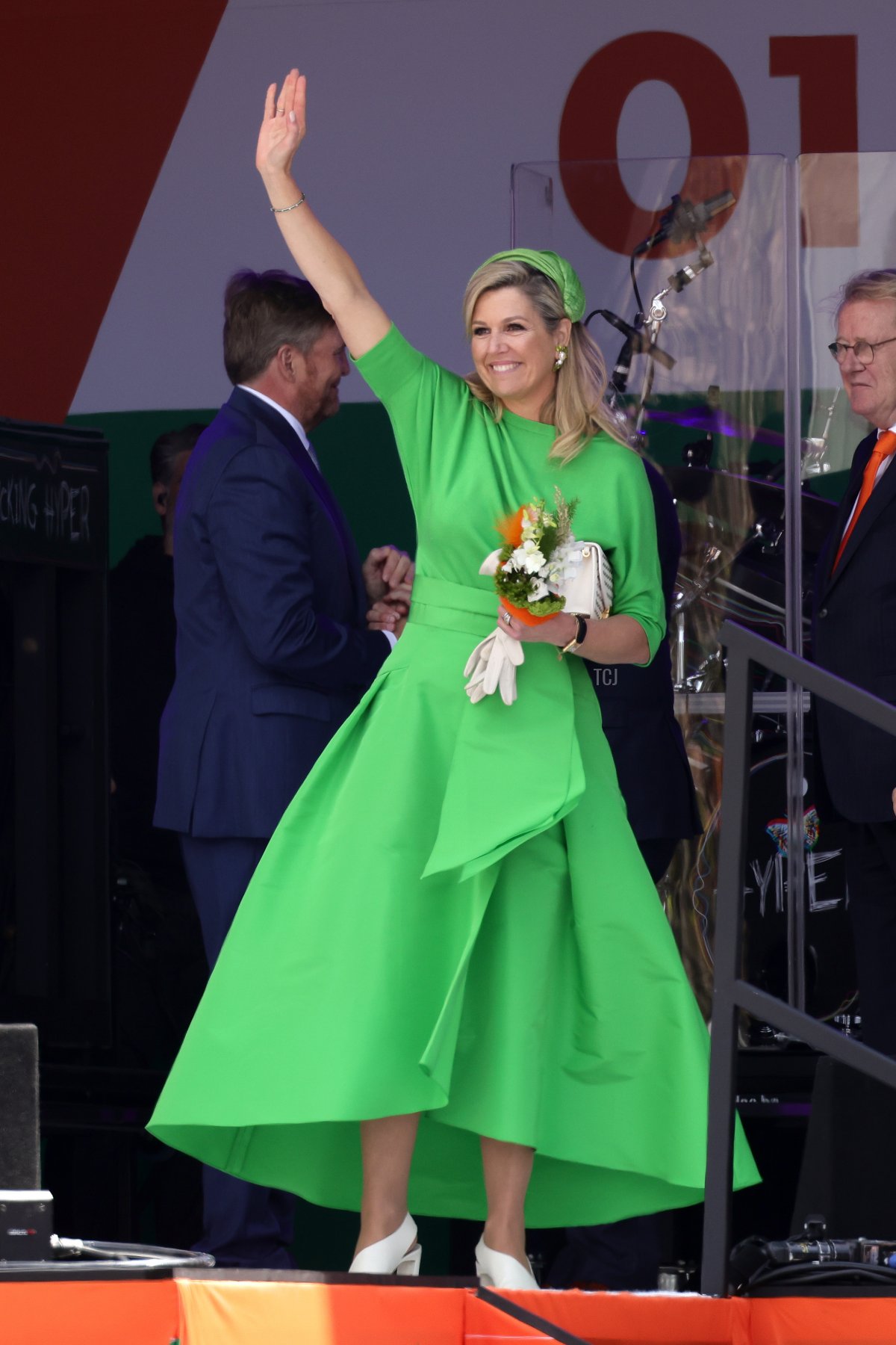 La regina Maxima dei Paesi Bassi celebra la Giornata del Re a Rotterdam, 27 aprile 2023 (Andreas Rentz/Getty Images)