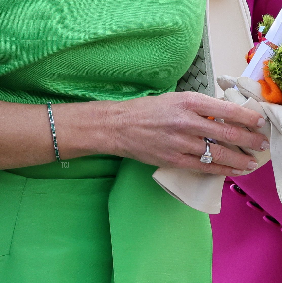 La regina Maxima dei Paesi Bassi celebra la Giornata del Re a Rotterdam, 27 aprile 2023 (Andreas Rentz/Getty Images)