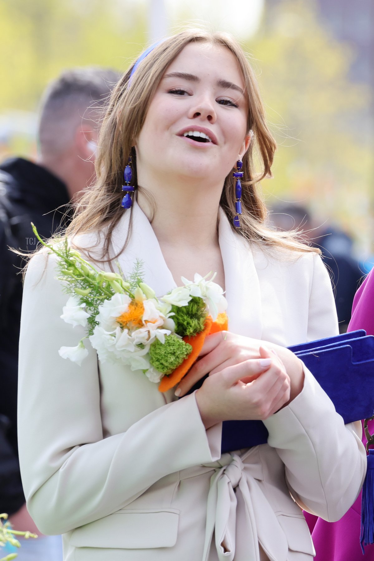 La principessa Ariane dei Paesi Bassi celebra la Giornata del Re a Rotterdam, 27 aprile 2023 (Andreas Rentz/Getty Images)