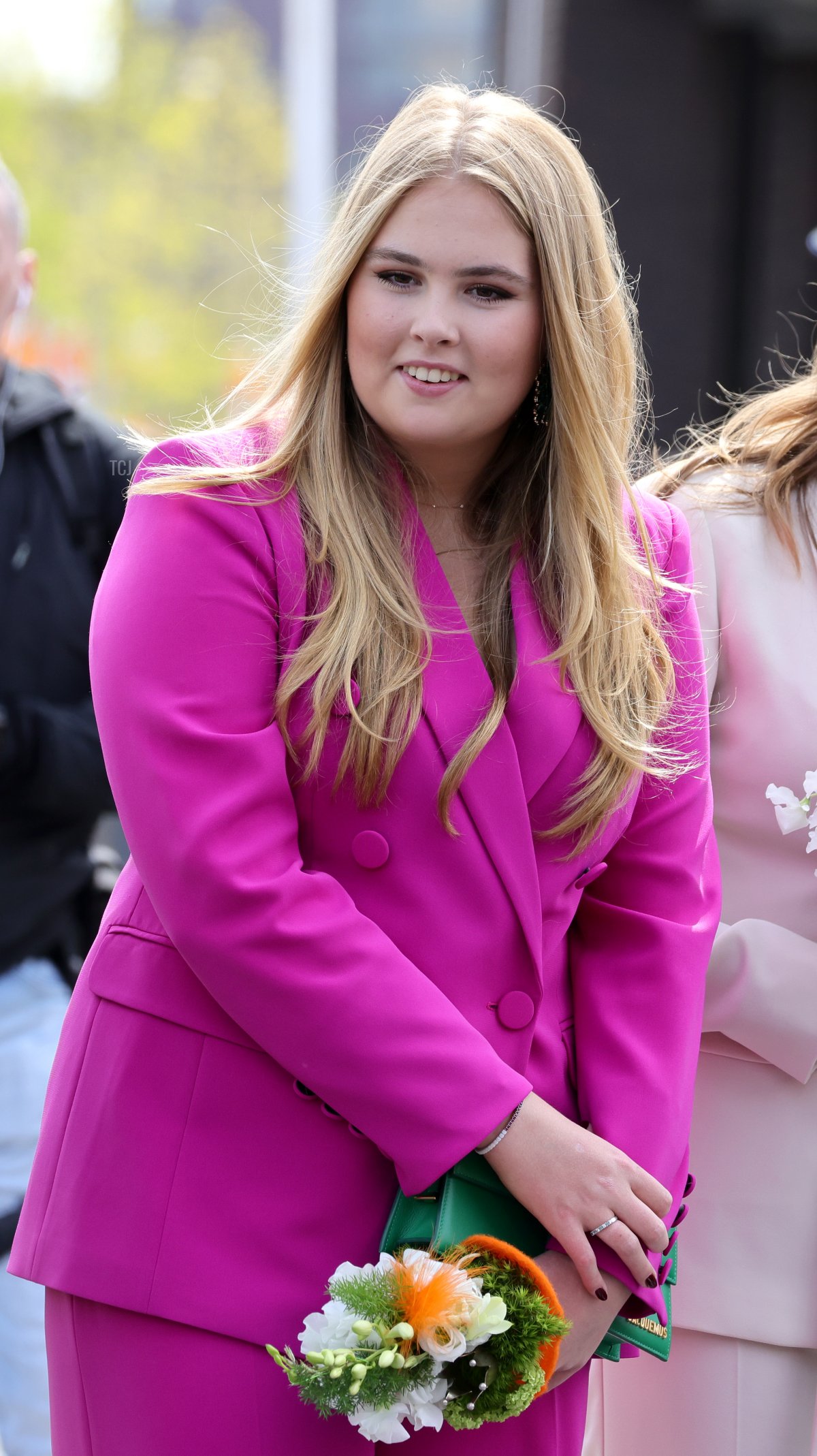 La principessa Amalia dei Paesi Bassi celebra la Giornata del Re a Rotterdam, 27 aprile 2023 (Andreas Rentz/Getty Images)