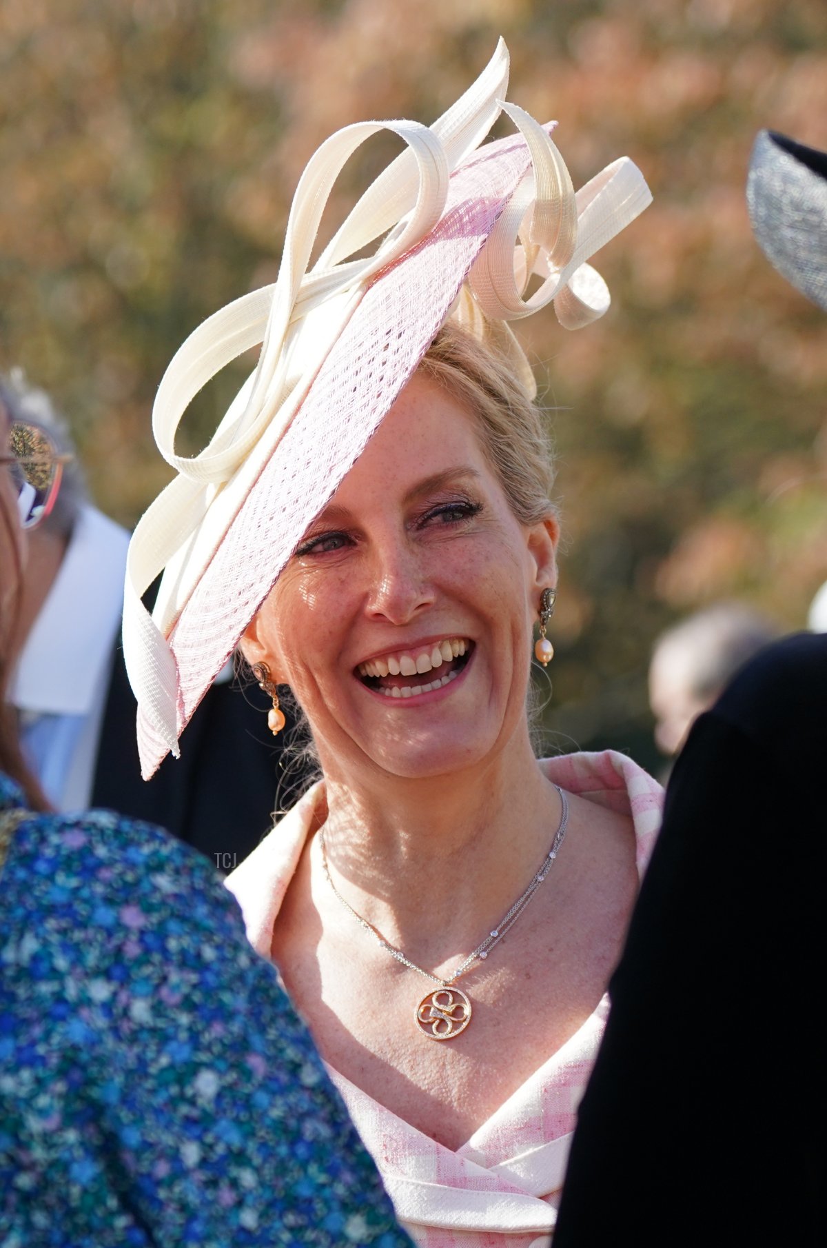 La Duchessa di Edimburgo partecipa a un giardino party a Buckingham Palace, parte dei festeggiamenti per il coronamento di questa settimana, 3 maggio 2023 (Yui Mok - WPA Pool/Getty Images)