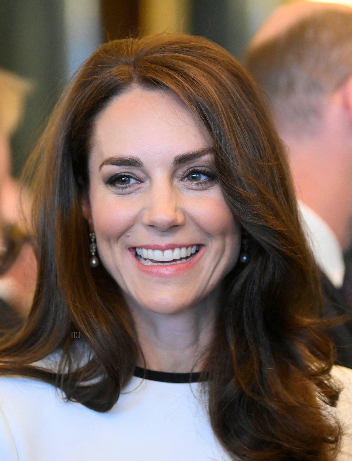 La Principessa di Galles partecipa a un pranzo con i Governatori Generali e Primo Ministri dei Regni, in preparazione alla coronazione del Re Carlo III, a Buckingham Palace il 5 maggio 2023 a Londra, Inghilterra (Toby Melville - Pool/Getty Images)