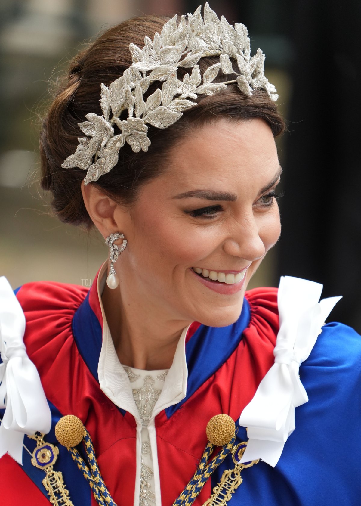 La Principessa di Galles arriva all'Abbazia di Westminster per la cerimonia di incoronazione, 6 maggio 2023 (Dan Charity - WPA Pool/Getty Images)