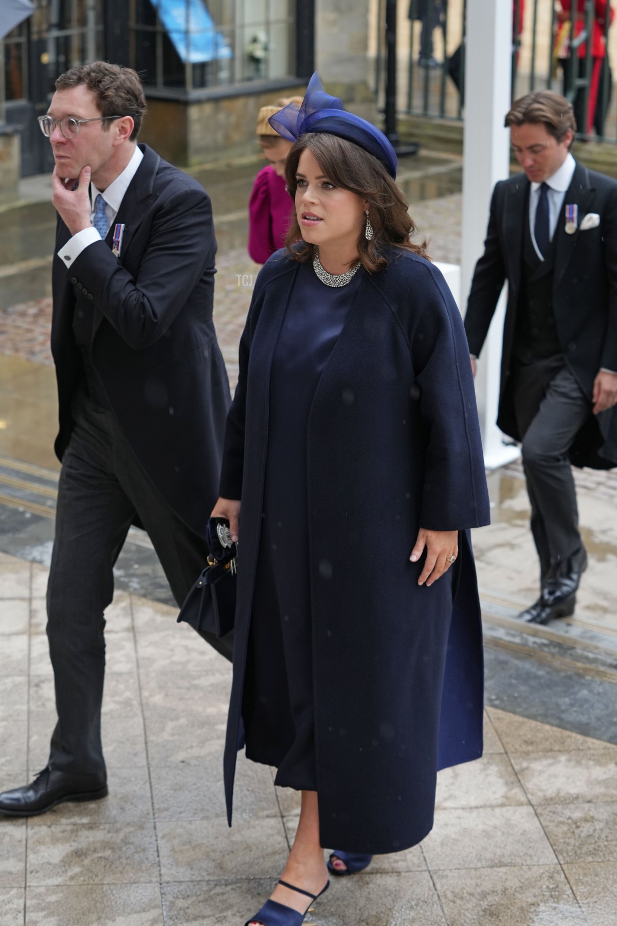 La Principessa Eugenie e Jack Brooksbank all'abbazia di Westminster il 6 maggio 2023 (Dan Charity - WPA Pool/Getty Images)