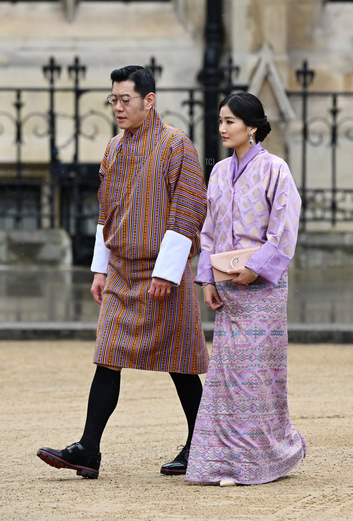 Il re e la regina del Bhutan