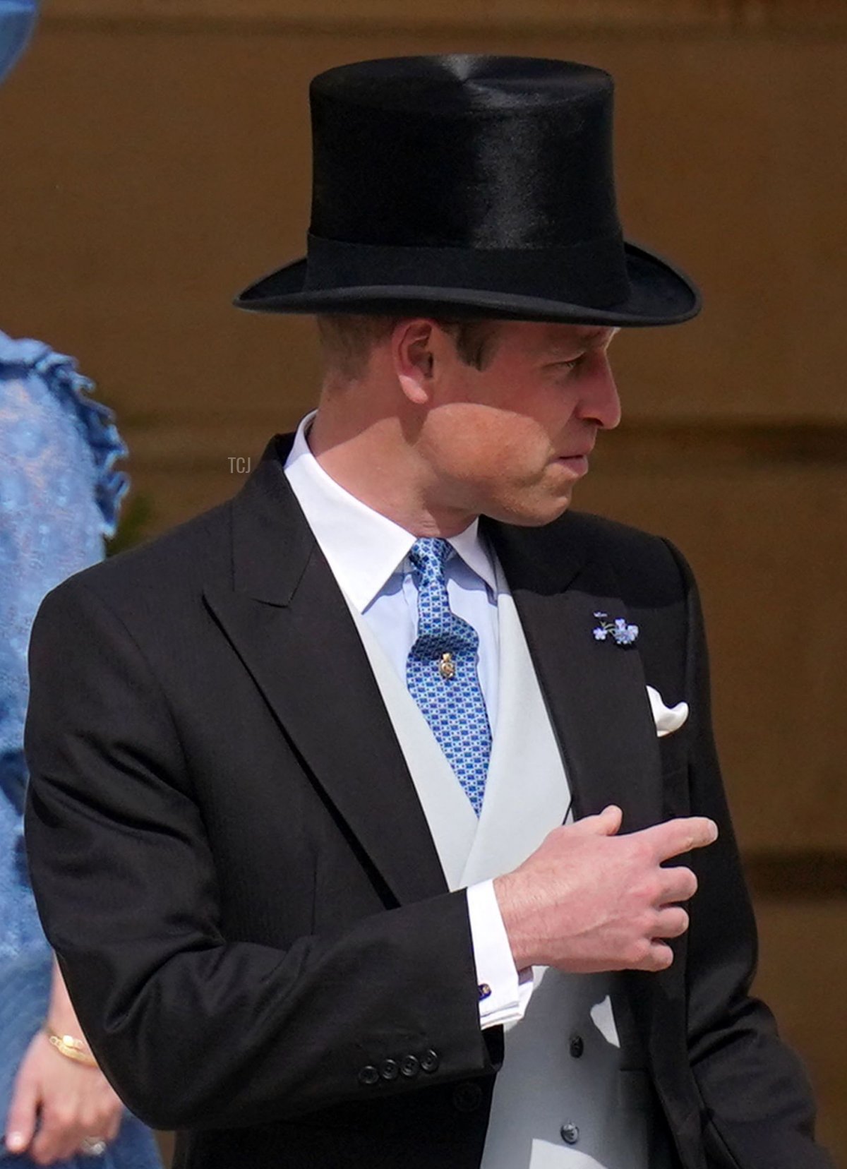 Il Principe di Galles partecipa a una festa in giardino a Buckingham Palace a Londra il 9 maggio 2023, come parte delle celebrazioni per l'incoronazione (Jonathan Brady - WPA Pool/Getty Images)