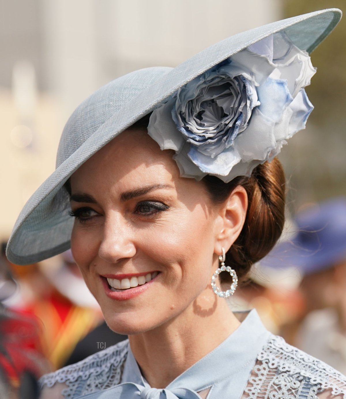 La Principessa di Galles partecipa a una festa in giardino a Buckingham Palace a Londra il 9 maggio 2023, come parte delle celebrazioni per l'incoronazione (Jonathan Brady - WPA Pool/Getty Images)