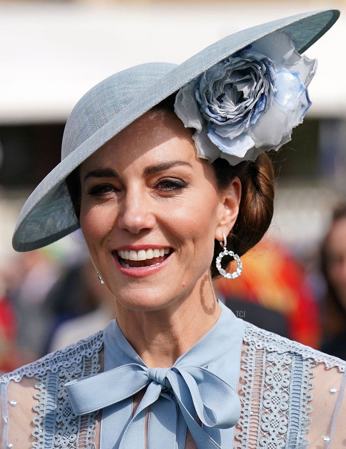 La Principessa di Galles partecipa a una festa in giardino a Buckingham Palace a Londra il 9 maggio 2023, come parte delle celebrazioni per l'incoronazione (Jonathan Brady - WPA Pool/Getty Images)