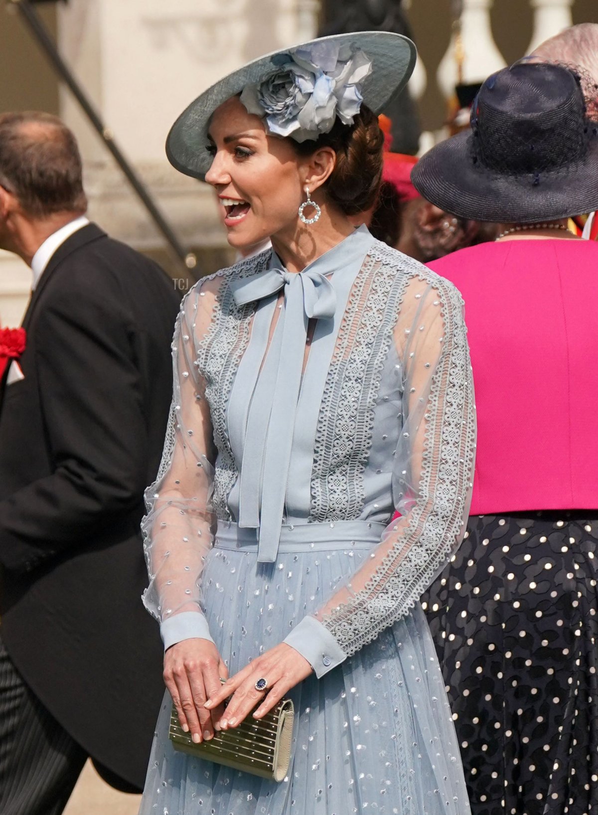 La Principessa di Galles partecipa a una festa in giardino a Buckingham Palace a Londra il 9 maggio 2023, come parte delle celebrazioni per l'incoronazione (Jonathan Brady - WPA Pool/Getty Images)