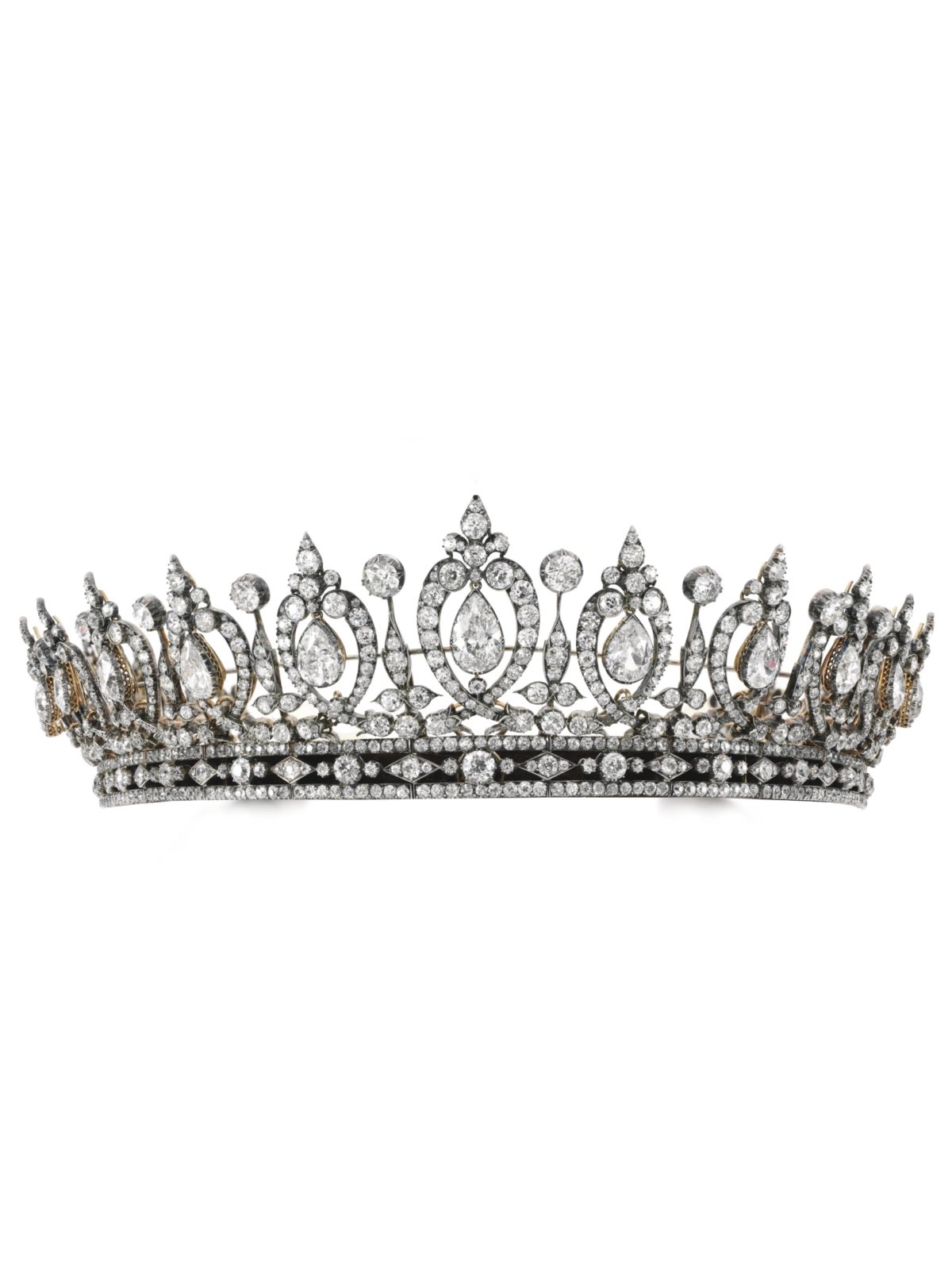 Tiara/collana in diamanti dalla collezione di Mary, Duchessa di Roxburghe (Sotheby’s)