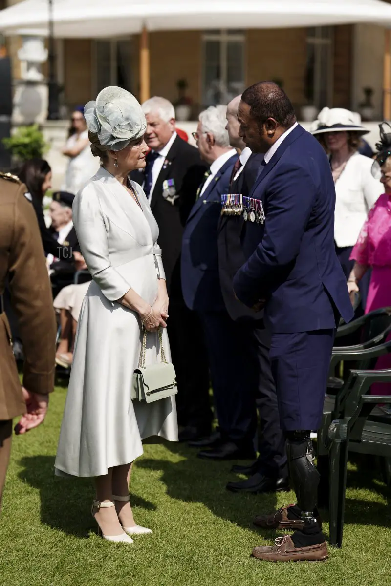 La Duchessa di Edimburgo partecipa all'Annual Garden Party dell'Associazione Not Forgotten a Buckingham Palace il 16 maggio 2023 a Londra, Inghilterra (Jordan Pettitt - Pool/Getty Images)