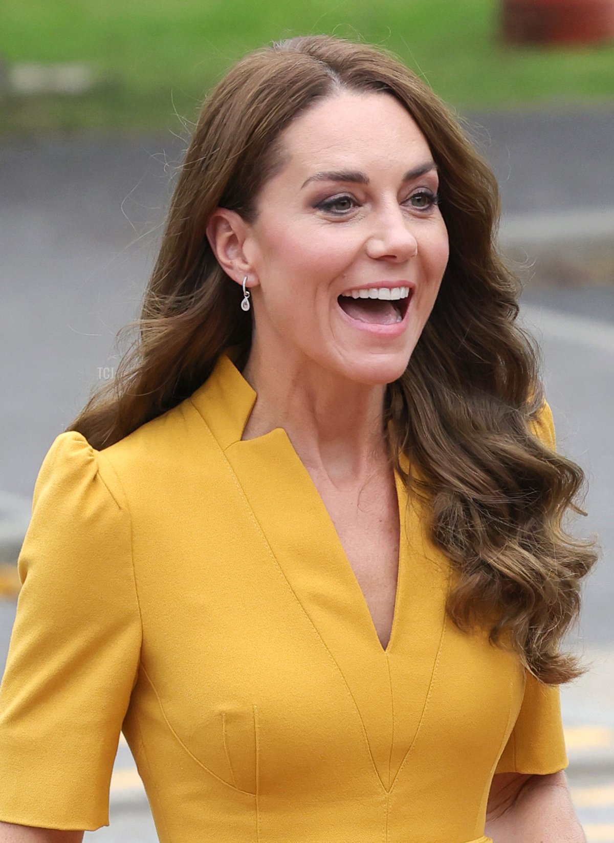 La Principessa del Galles visita l'unità di maternità del Royal Surrey County Hospital il 5 ottobre 2022 a Guildford, Inghilterra (Chris Jackson/Getty Images)